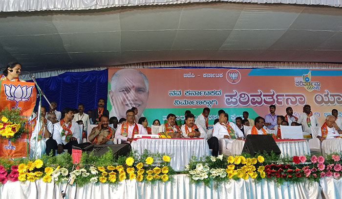 ಕೇಂದ್ರ ಸರ್ಕಾರದ ಹಣದಿಂದ ಮಜಾ ಮಾಡುತ್ತಿರುವ ಸಿದ್ದರಾಮಯ್ಯ ಸರ್ಕಾರ: ಶೋಭಾ ಕರಂದ್ಲಾಜೆ